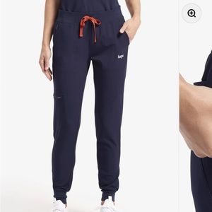 Lago Navy Jogger Style Scrub Pants